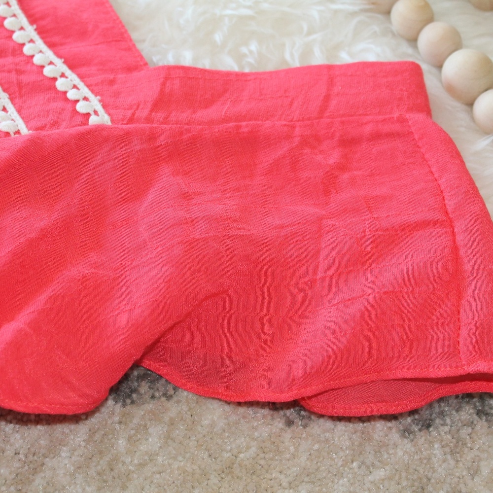 Ya Ruffled Side Boho Shirt - Picture 7 of 8